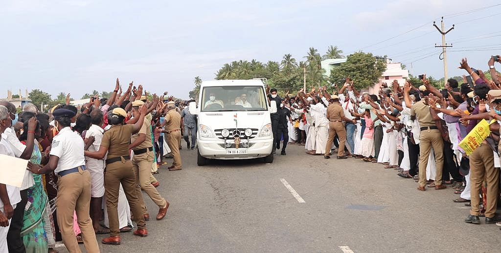 திருச்சியில் 532 புதிய திட்டப் பணிகளுக்கு அடிக்கல் நாட்டிய முதலமைச்சர் மு.க.ஸ்டாலின்! #Album