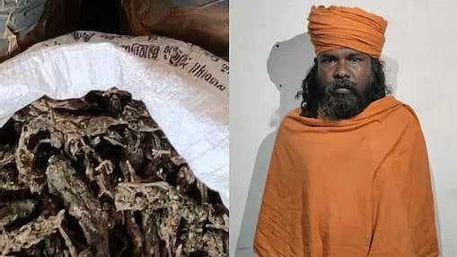 கோவில்களில் தங்கி கஞ்சா விற்ற போலி சாமியார்.. மாறுவேடத்தில் சென்று மடக்கி பிடித்த போலிஸ்: நடந்தது என்ன?