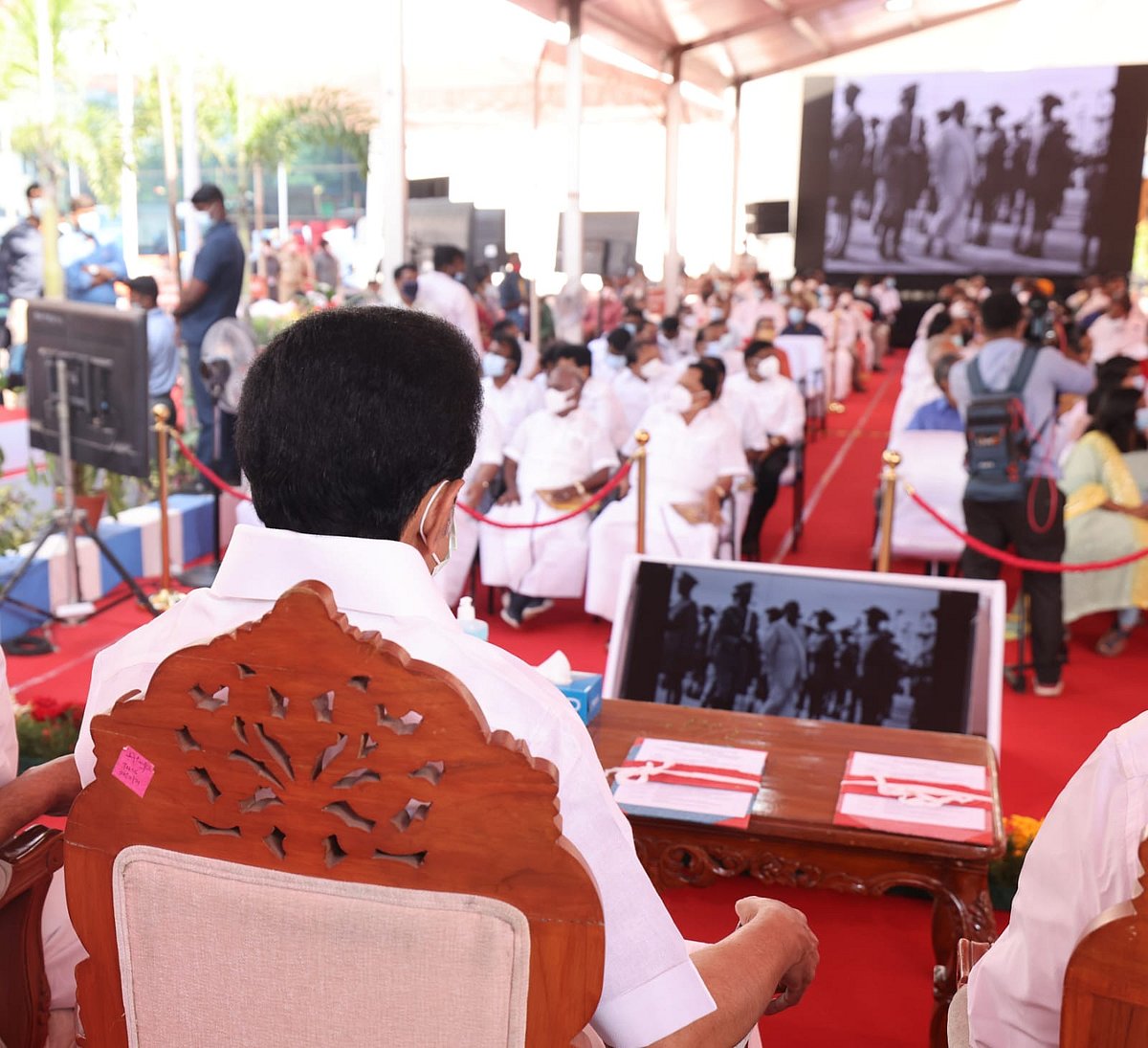 ”நல்லகண்ணு பிறந்தநாள் முதல் வார் ரூம் ஆய்வு வரை” : ஞாயிறன்றும் ஓய்வின்றி சுழலும் மக்கள் முதலமைச்சர்!