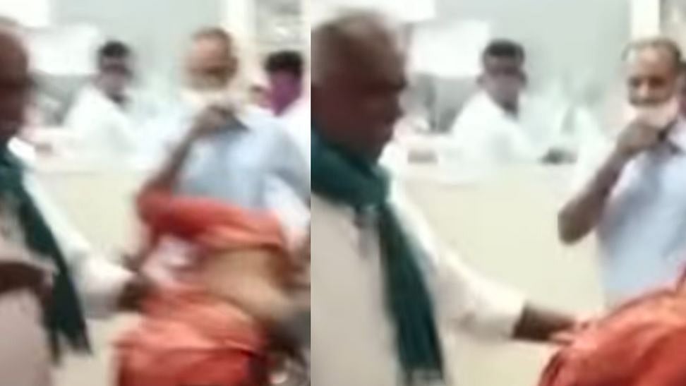காதல் திருமணம் செய்ததால் ஆத்திரம்; மகளின் முடியை பிடித்து தரதரவென இழுத்த தந்தை; மைசூரில் நடந்த கொடுமை!