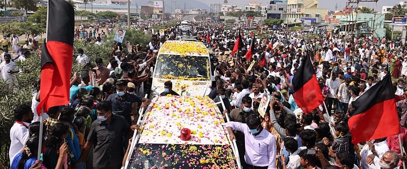 "ரூ.300 கோடியில் நமக்கு நாமே திட்டம்" - சேலம் சென்ற முதலமைச்சர் மு.க.ஸ்டாலின் புகைப்படத் தொகுப்பு!