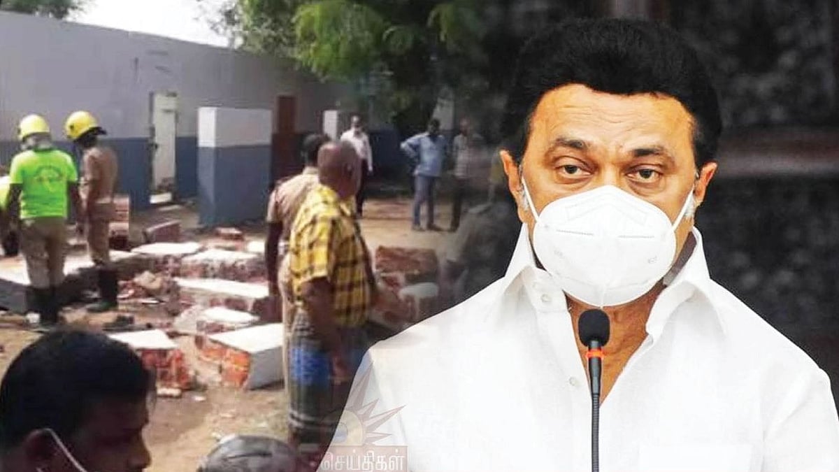 பள்ளி சுவர் இடிந்து விபத்து.. மாணவர்கள் குடும்பத்திற்கு நிவாரணம் வழங்க முதலமைச்சர் மு.க.ஸ்டாலின் உத்தரவு!