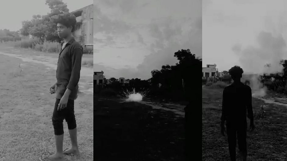 நாட்டு வெடிகுண்டு வீசி பிறந்த நாளை கொண்டாடிய வாலிபர்.. தேடுதல் வேட்டையில் புதுவை போலிஸார்..!