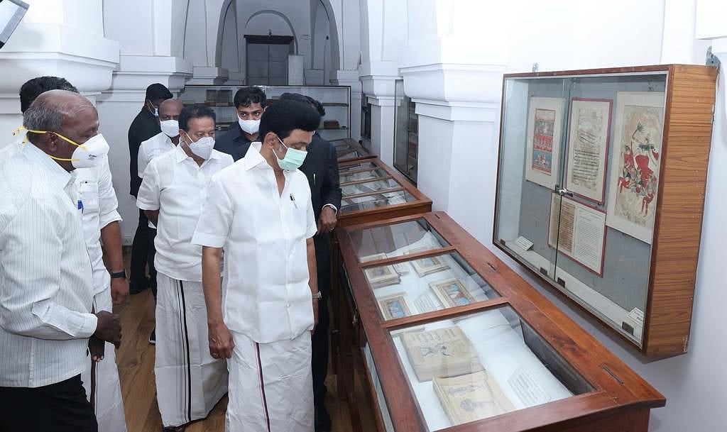 ’சரபோஜி கல்லூரி டூ சரஸ்வதி மஹால் நூலகம்’ - அரசு விழா, ஆய்வு என முதலமைச்சர் மு.க.ஸ்டாலின் ரவுண்டப் (Album)