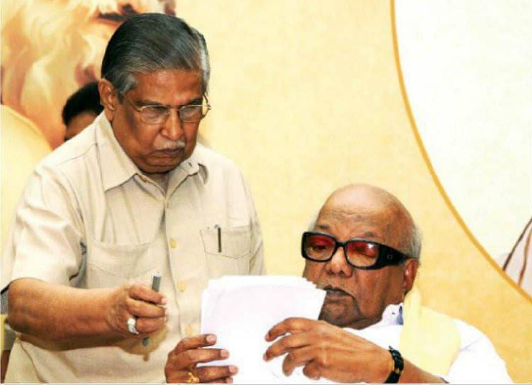 ‘’தி.மு.க.வின் உணர்வாக உலவியவர்;முத்தமிழறிஞர் கலைஞரின் முதன்மைத் தொண்டர் சண்முகநாதன்‘’-சிறப்புக்கட்டுரை! 