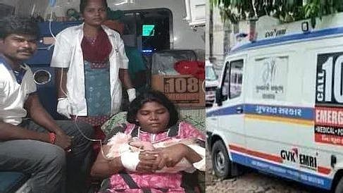 “பிரசவ வலியால் துடித்த கர்ப்பிணிப் பெண்.. ஆம்புலன்ஸிலேயே பிரசவம் பார்த்த ஊழியர்கள்” : நெகிழ்ச்சி சம்பவம்!