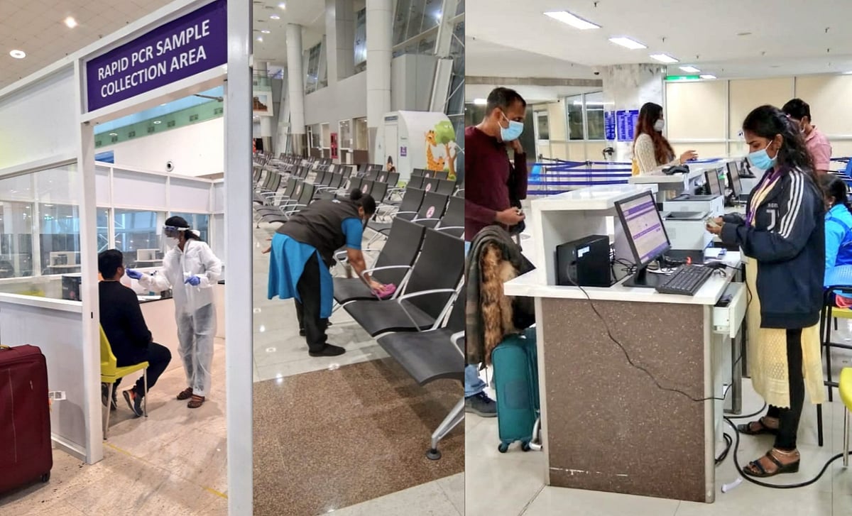 அதிகரிக்கும் ஒமைக்ரான் பாதிப்புகள்; புதிய கெடுபிடிகளை விதித்த இந்திய விமான நிலைய ஆணையம்!