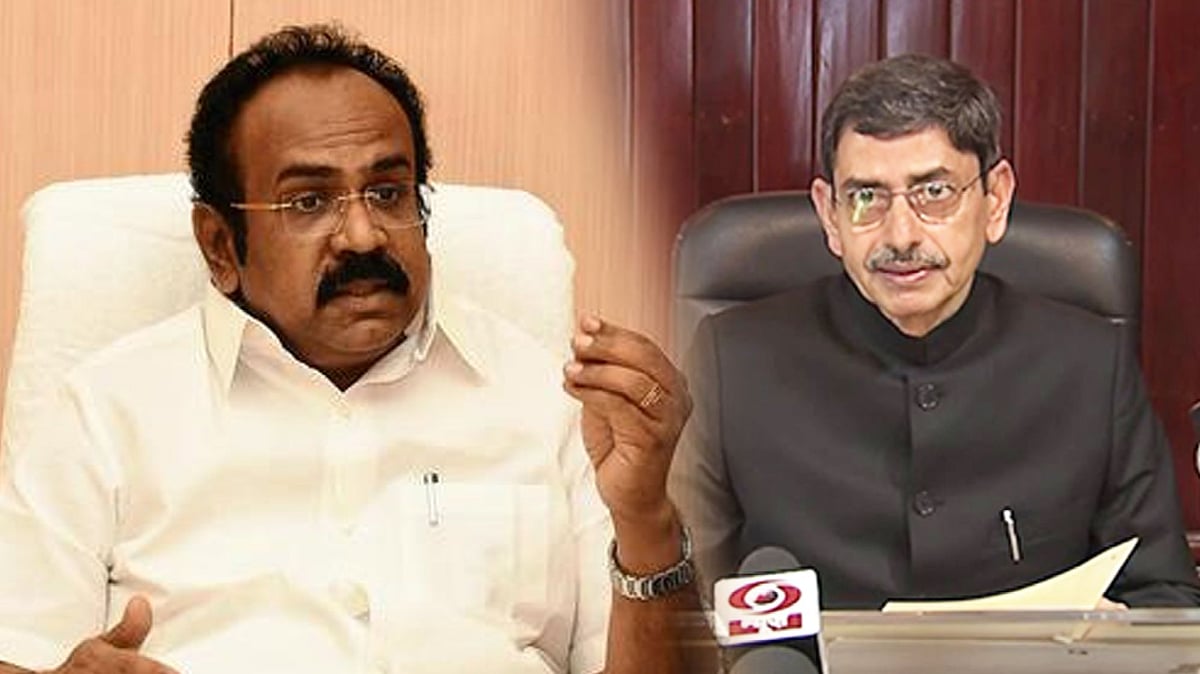 “தமிழ்நாட்டில் இரு மொழிக்கொள்கையே கடைபிடிக்கப்படும்” : ஆளுநருக்கு  அமைச்சர் தங்கம் தென்னரசு பதில் !
