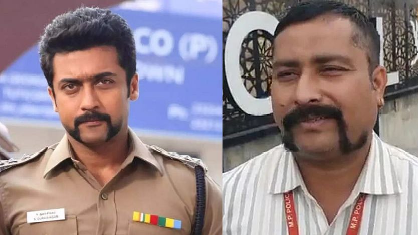 சிங்கம் சூர்யாவை போல் மீசை வைத்த போலிஸ் கான்ஸ்டபிளுக்கு வந்த வினை.. நடந்தது என்ன?