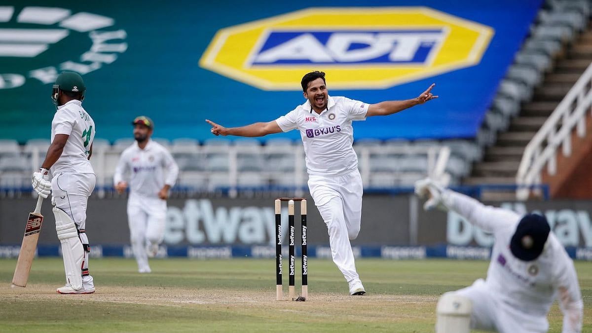 வெல்லுமா இந்தியா? - 7 விக்கெட்களை சாய்த்த ஷர்துல்.. இரண்டாவது இன்னிங்ஸில் பேட்டிங் கைகொடுக்குமா? #IndvSA