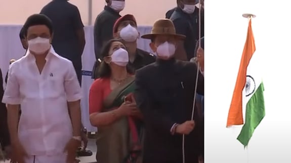 73வது குடியரசு தின விழா : சென்னையில் தேசியக்கொடி ஏற்றினார் ஆளுநர் - பதக்கங்களை வழங்கிய முதலமைச்சர்!