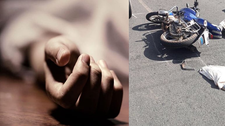 பைக் சக்கரத்தில் துப்பட்டா சிக்கி தூக்கி வீசப்பட்ட சிறுமி... தலை துண்டாகி பலியான பரிதாபம்!