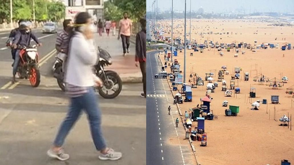 CoronaCrisis : அமலானது தடை; வெறிச்சோடிய கடற்கரைகள் - சென்னை மாநகராட்சிக்கு நன்றி தெரிவித்த மக்கள்!