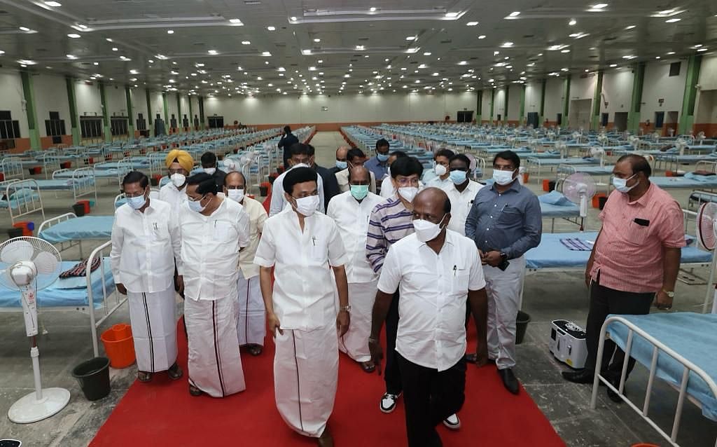 904 படுக்கைகளுடன் ஒமைக்ரான் சிகிச்சை மையம் தயார்.. முன்னெச்சரிக்கை நடவடிக்கைகளை ஆய்வு செய்த முதலமைச்சர்!