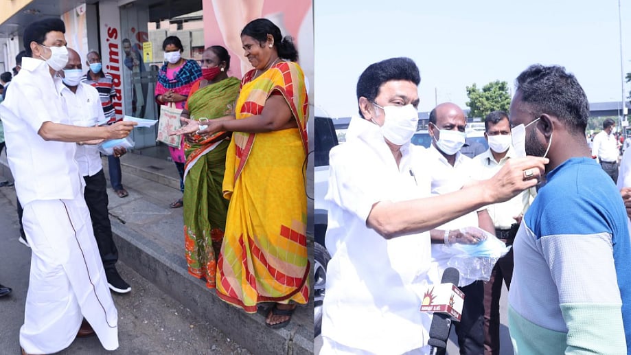 “மாஸ்க் போடாம வெளில வரக்கூடாது” : சாலையில் இறங்கி  பொதுமக்களுக்கு விழிப்புணர்வு ஏற்படுத்திய முதலமைச்சர்!