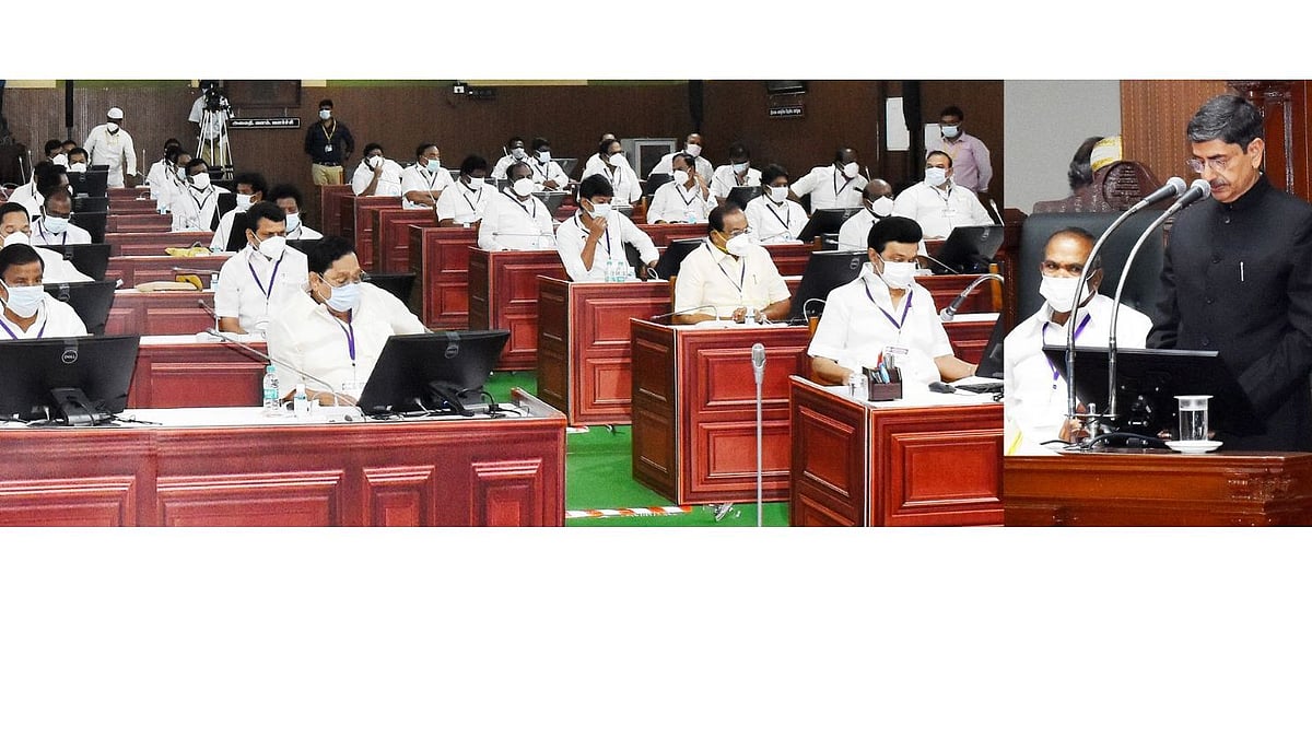 “இருமொழிக் கொள்கை முதல் நீட் வரை.. சமூக நீதியை உறுதிப்படுத்துவதே திராவிட சித்தாந்தம்”: ஆளுநரின் முழு உரை!