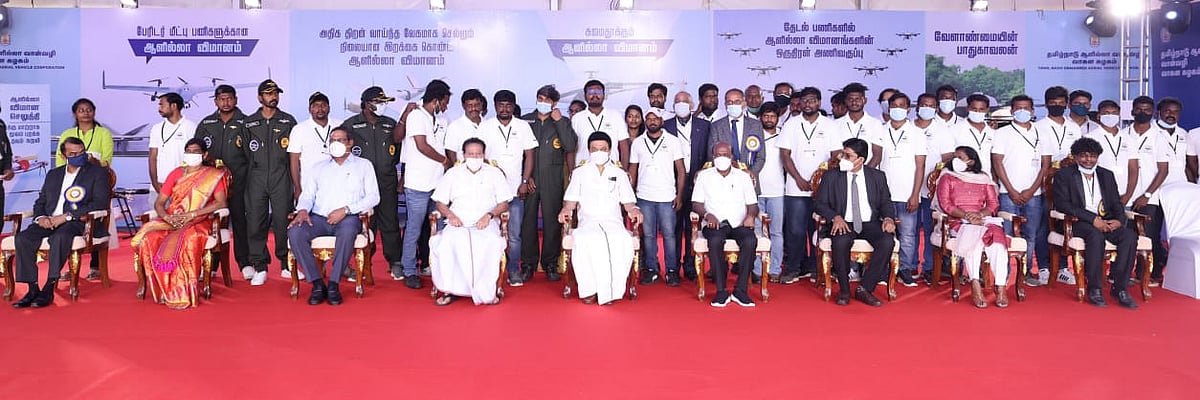 ”கல்வியில் மட்டும் சிறந்து விளங்கினால் போதாது” - ட்ரோன் தொடக்க விழாவில் முதலமைச்சர் மு.க.ஸ்டாலின் பேச்சு!