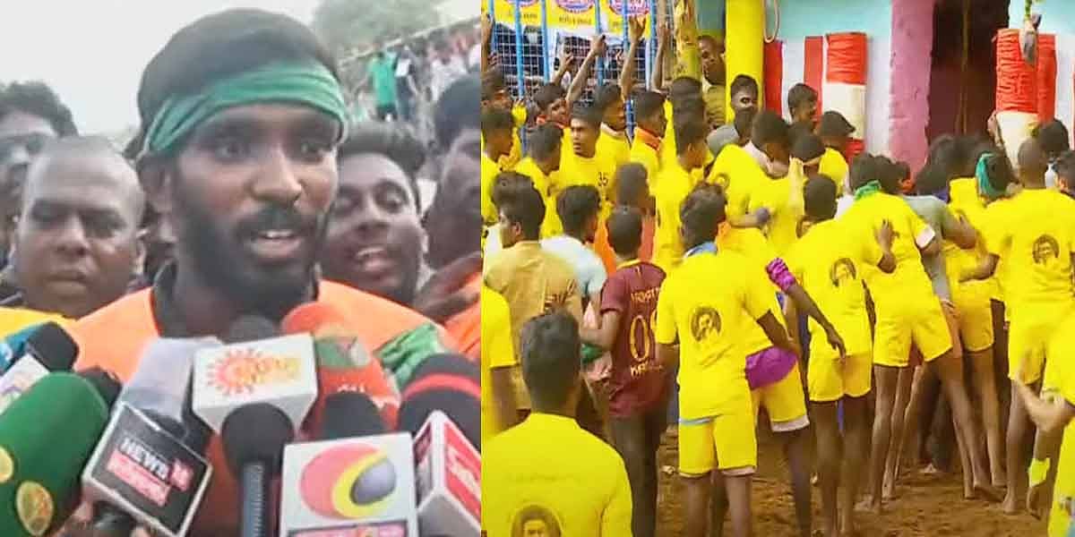 ”தொடர்ந்து 3வது முறையா ஜெயிச்சுட்டேன்; ரொம்ப பெருமையா இருக்கு” - மாடுபிடி வீரர் பிரபாகரன் நெகிழ்ச்சி!