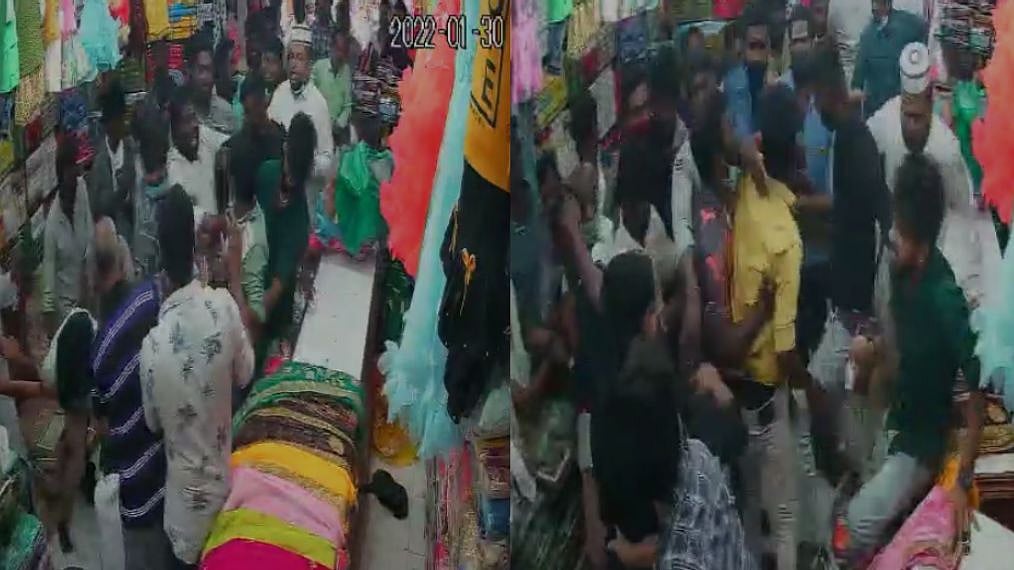கஸ்டமர் பிடிப்பதில் தகராறு: துணிக்கடையில் புகுந்து ஊழியரை தாக்கிய கும்பல் - வண்ணாரப்பேட்டையில் பரபரப்பு!