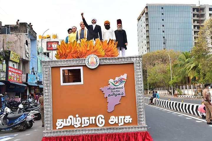 ஒன்றிய அரசுக்கு அணிவகுப்பு மூலம் பதிலடி... எப்படி இருக்கிறது நம்ம ஊரு ஊர்தி? #Album