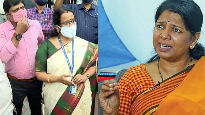 நீங்க அரசை விட மேலானவர்களா? - தமிழ்த்தாய் வாழ்த்துக்கு எழுந்து நிற்காத RBI ஊழியர்களுக்கு கனிமொழி கண்டனம்!