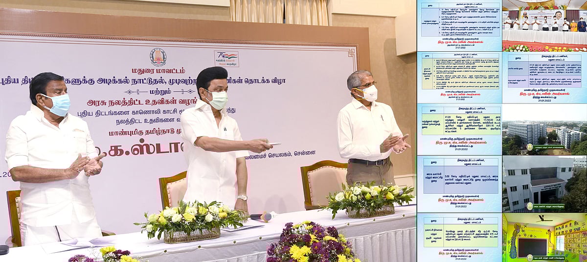 மதுரை மாவட்டத்தை மேம்படுத்த புதிய திட்டங்கள்.. அதிரடி அறிவிப்புகளை வெளியிட்ட முதலமைச்சர் மு.க.ஸ்டாலின்!
