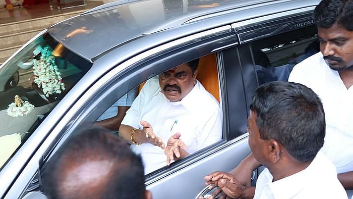 “134 கேள்விகள்.. 10 மணி நேரம் விசாரணை” : குற்றப்பிரிவு அலுவலகத்தில் ராஜேந்திர பாலாஜி ஆஜர் - பின்னணி என்ன?