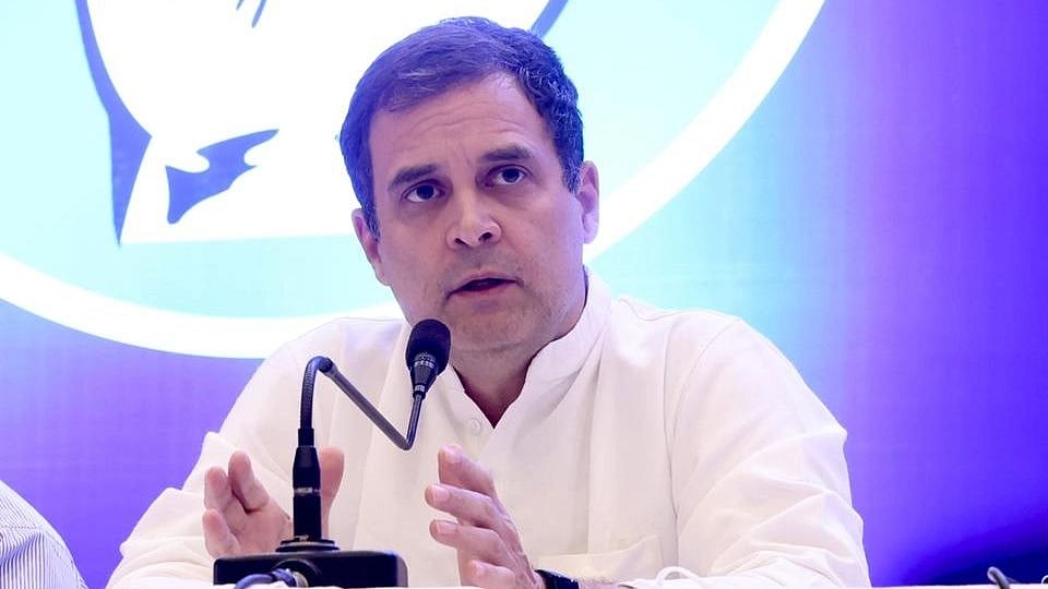 “தமிழ்நாட்டில் தி.மு.க-வுடன் இணைந்து காங்கிரஸும் வளர்கிறது” : சத்தியமூர்த்தி பவனில் ராகுல் காந்தி பேச்சு!