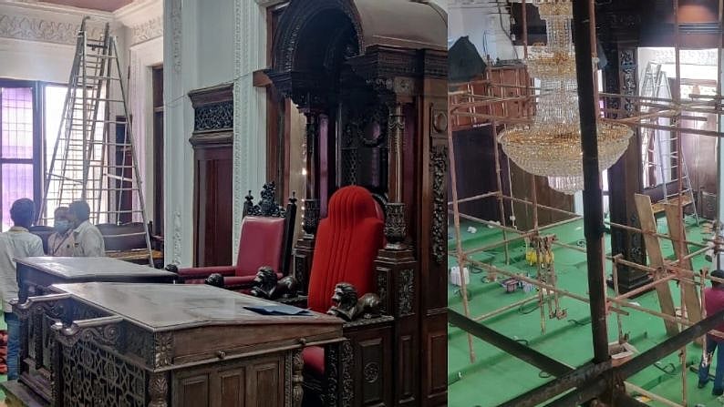 உள்ளாட்சி தேர்தல் பணிகள் விறுவிறு: 6 ஆண்டுகளுக்கு பின் புதுப்பொலிவு பெறும் சென்னை மாநகராட்சி மன்றக்கூடம்!