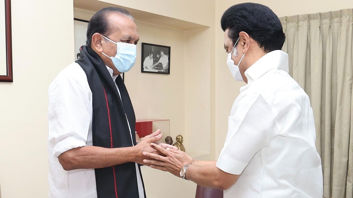 ‘திராவிட இயக்கத்தின் போர்வாளைச் சந்தித்தேன்’: வைகோவை சந்தித்தது குறித்து முதலமைச்சர் நெகிழ்ச்சி !