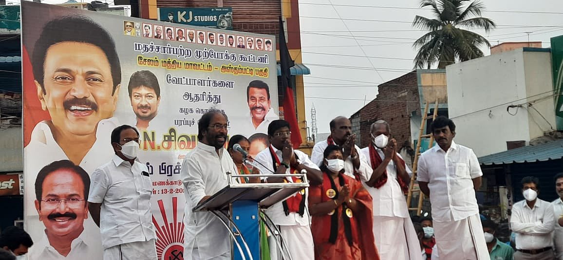 “ஒன்றிய அரசை வைத்து மிரட்டும்  பூச்சாண்டியை எங்களிடம் காட்ட வேண்டாம்”: EPS-க்கு திருச்சி சிவா எச்சரிக்கை!