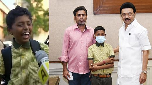 “சிறுவன் கலாமுக்கு அரசு சார்பில் வீடு வழங்க முதல்வர் உத்தரவு” : நாளைக்குள் ஆணை வழங்கப்படும் என உறுதி!