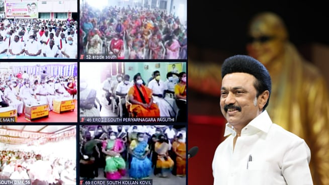 “அதிமுக ஆட்சி தமிழ்நாட்டை கொள்ளை அடிச்சிச்சு.. டெல்லிக்கு தலையாட்டுச்சு”: விளாசிய முதல்வர் மு.க.ஸ்டாலின்!