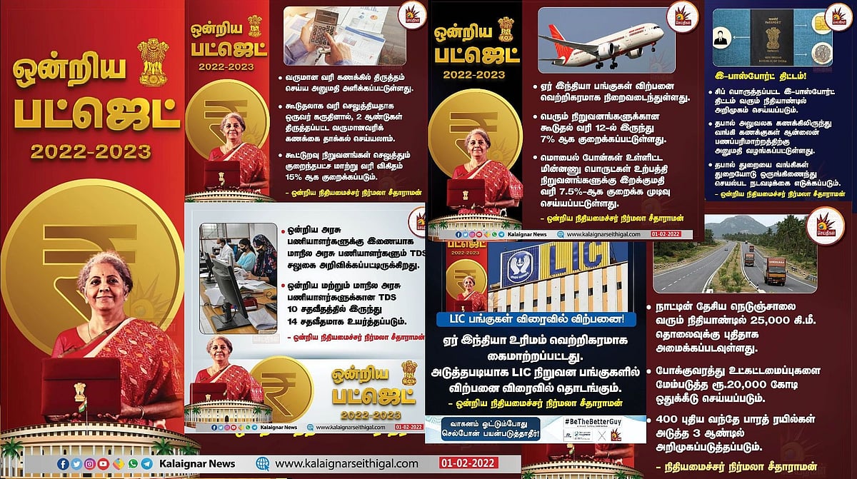#UNIONBUDGET2022: 5 ஆண்டுகளில் 60 லட்சம் பேருக்கு வேலைவாய்ப்பு.. பட்ஜெட்டின் முக்கிய அம்சங்கள் என்னென்ன?