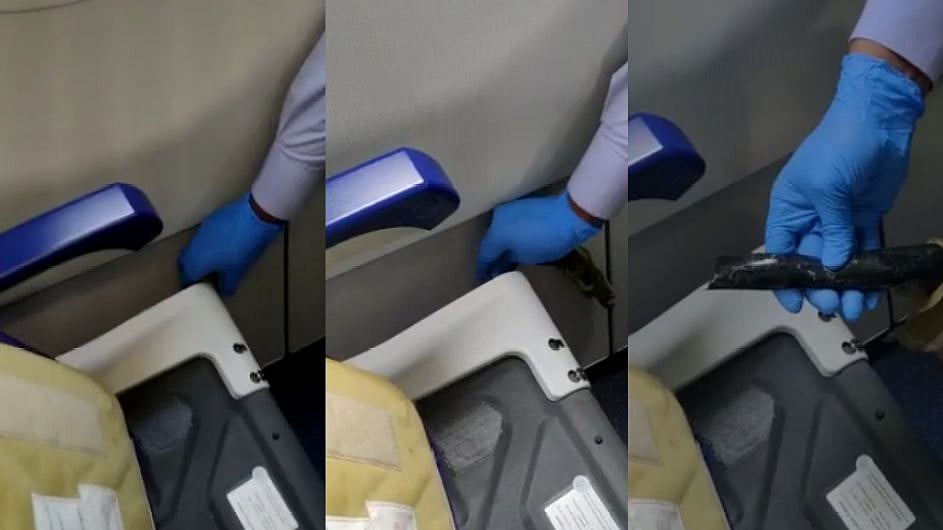 சோதனைக்கு பயந்து கடத்தல் தங்கத்தை மறைத்த பயணி; ரூ.21.50 லட்சம் மதிப்பு தங்கப்பசை சிக்கியது எப்படி?