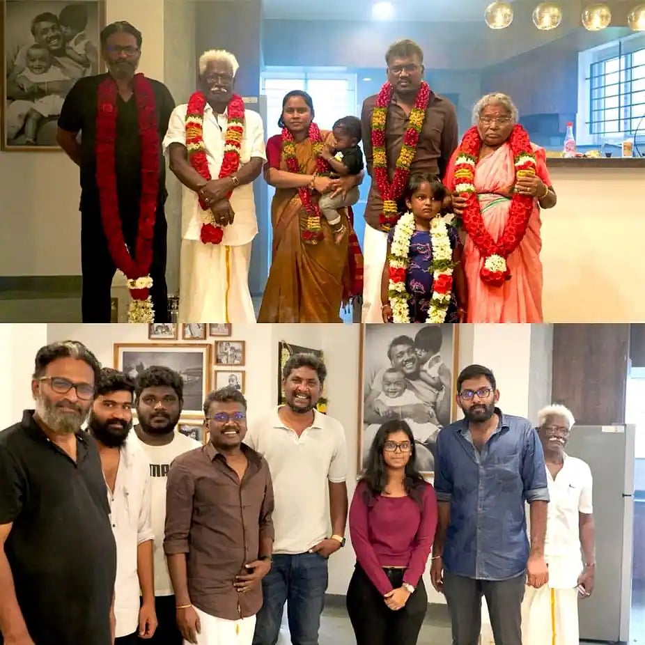 சென்னையில் புதுமனை புகுவிழா கொண்டாடிய மாரி செல்வராஜ்: நேரில் சென்று வாழ்த்து கூறிய உதயநிதி ஸ்டாலின்!