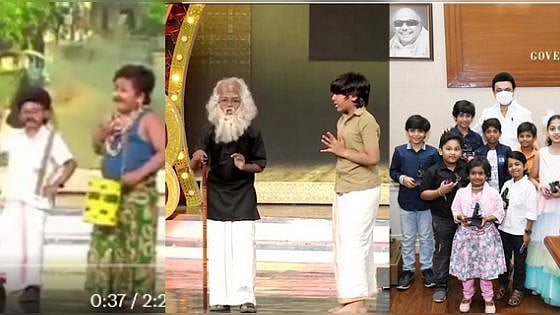 ‘பெரியார்.. மு.க.ஸ்டாலின்’ வேடமிட்டு சங்கிகளை சம்பவம் செய்த குழந்தைகளை நேரில் அழைத்து பாராட்டிய முதல்வர்!