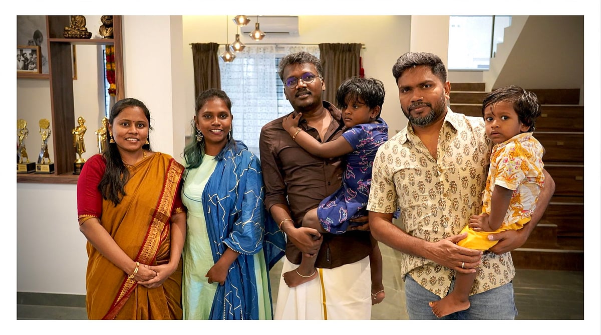 சென்னையில் புதுமனை புகுவிழா கொண்டாடிய மாரி செல்வராஜ்: நேரில் சென்று வாழ்த்து கூறிய உதயநிதி ஸ்டாலின்!