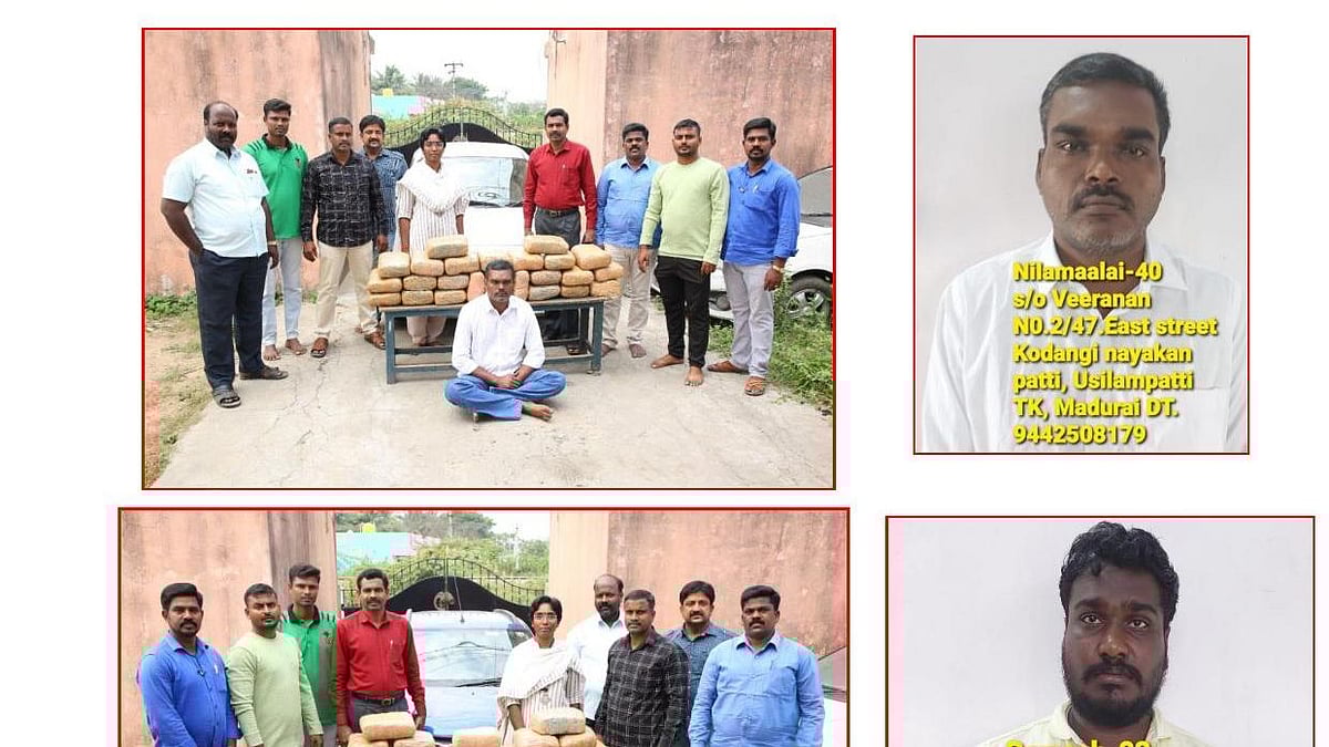 காரில் வைத்து பண்டல் பண்டலாக கஞ்சா கடத்தல்; அதிரடியில் இறங்கிய போதைப்பொருள் தடுப்புப்பிரிவு போலிஸ்!