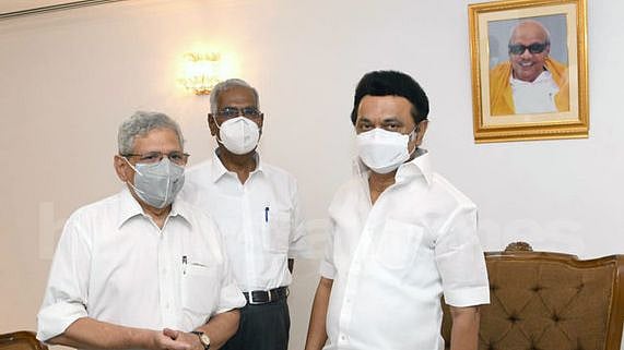 சமூக நீதி காத்திட அனைத்திந்திய கூட்டமைப்பு.. முதல்வர் மு.க.ஸ்டாலின் முயற்சிகளுக்கு யெச்சூரி பாராட்டு!