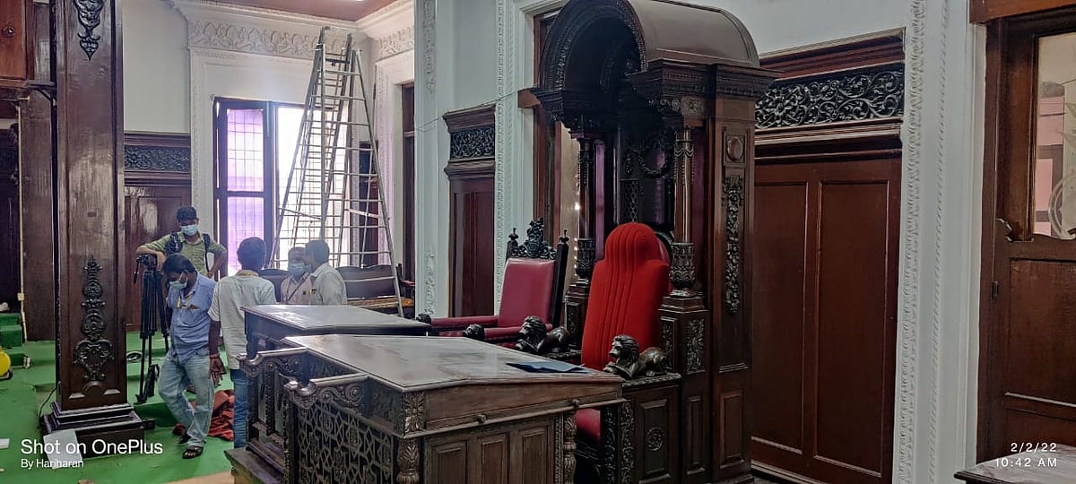 உள்ளாட்சி தேர்தல் பணிகள் விறுவிறு: 6 ஆண்டுகளுக்கு பின் புதுப்பொலிவு பெறும் சென்னை மாநகராட்சி மன்றக்கூடம்!