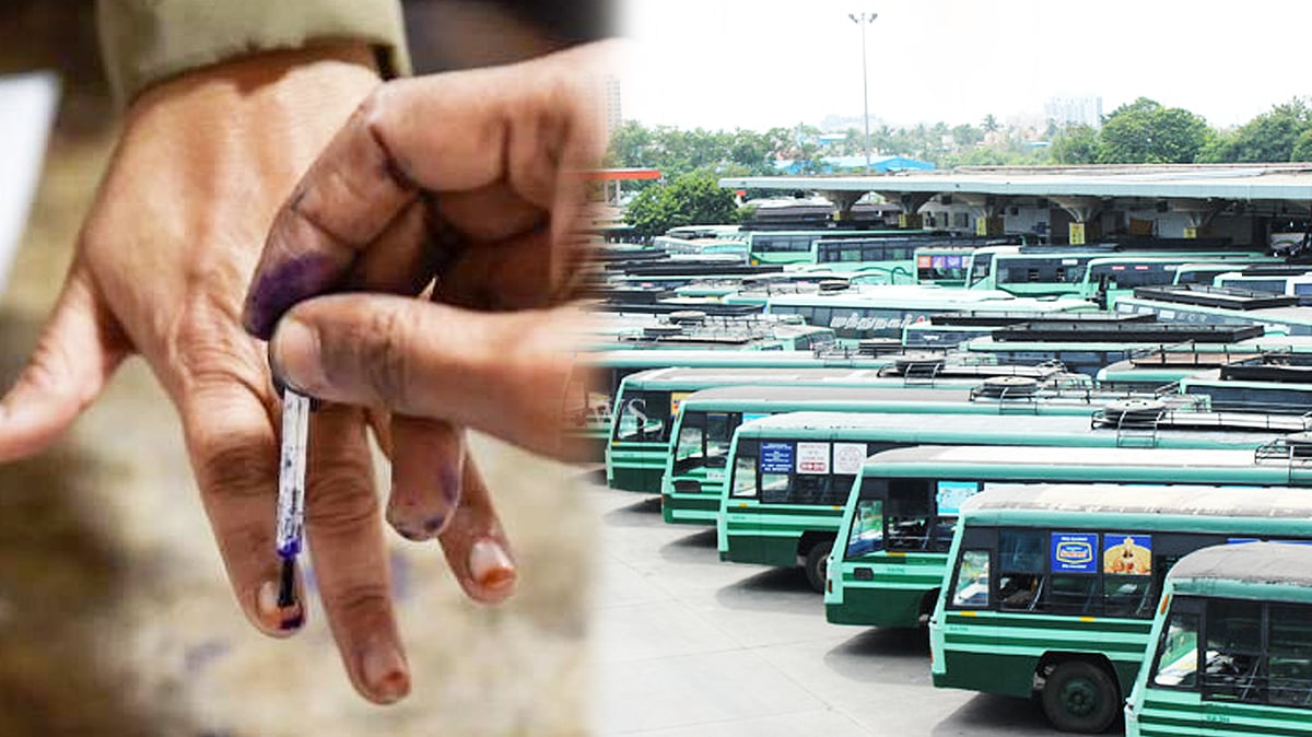 வாக்களிக்க ஊருக்கு செல்பவர்களுக்கு மகிழ்ச்சி செய்தி: 500 சிறப்பு பேருந்துகளை இயக்கும் போக்குவரத்து கழகம்!