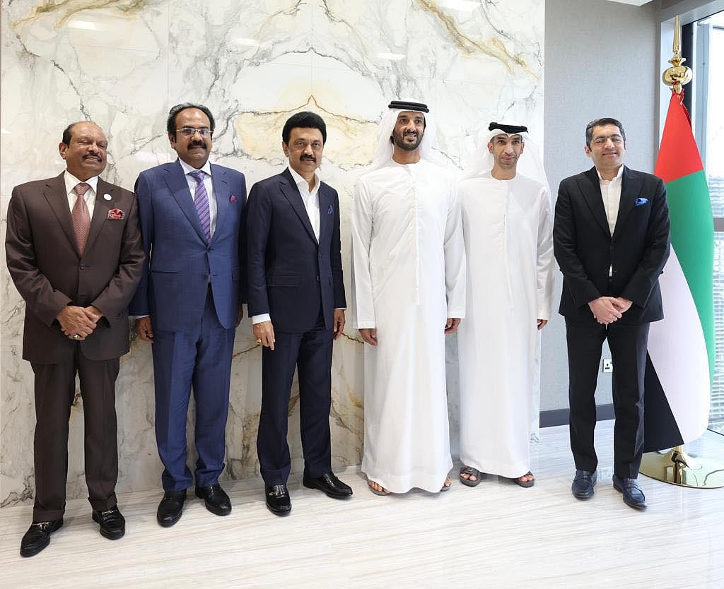 UAE அமைச்சர்களுடன் ஆலோசனை.. துபாயில் முதல் நாளன்றே மாஸ் காட்டிய முதல்வர் மு.க.ஸ்டாலின்!