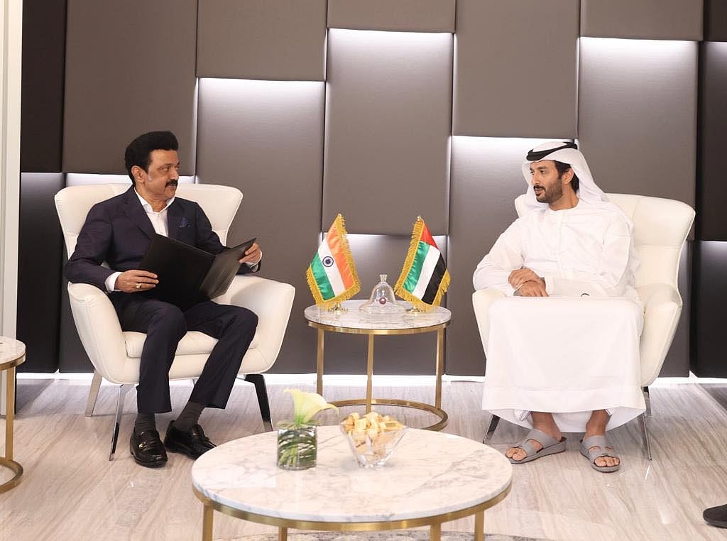 UAE அமைச்சர்களுடன் ஆலோசனை.. துபாயில் முதல் நாளன்றே மாஸ் காட்டிய முதல்வர் மு.க.ஸ்டாலின்!
