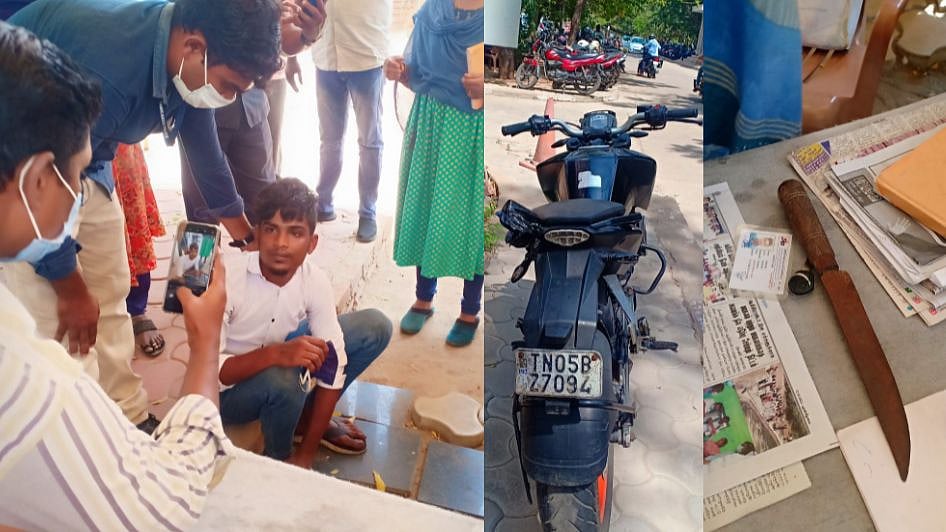 பட்டா கத்தியுடன் பைக்கில் சுற்றித்திரிந்த நபர்; சுத்துபோட்ட போலிஸ்; சென்னை கமிஷனர் அலுவலகத்தில் பரபரப்பு!