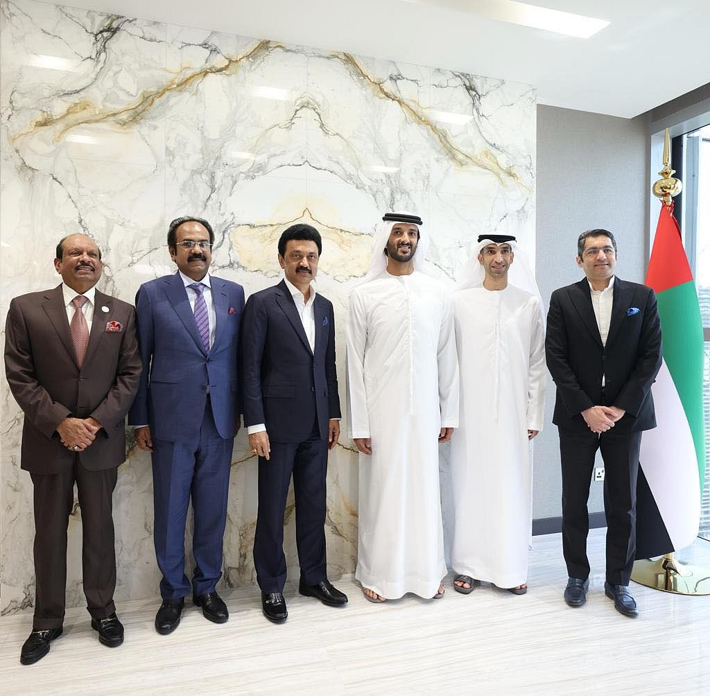 UAE அமைச்சர்களுடன் ஆலோசனை.. துபாயில் முதல் நாளன்றே மாஸ் காட்டிய முதல்வர் மு.க.ஸ்டாலின்!