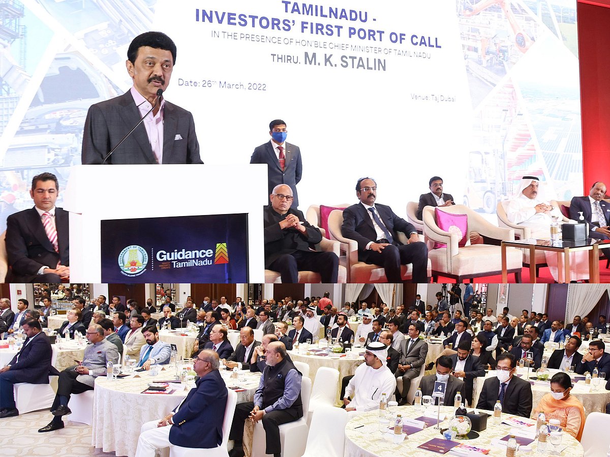 “Win-Win Strategy : இணைந்து பயணிப்போம்; இணைந்து வளர்வோம்” - துபாய் முதலீட்டாளர்களுக்கு முதல்வர் அழைப்பு!