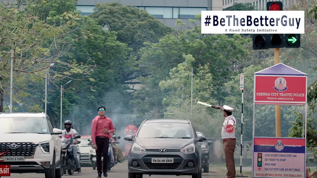 “Be Careful.. Live Peaceful” : Hyundai motors - கலைஞர் செய்திகள் விழிப்புணர்வு பிரசாரம்! #BeTheBetterGuy