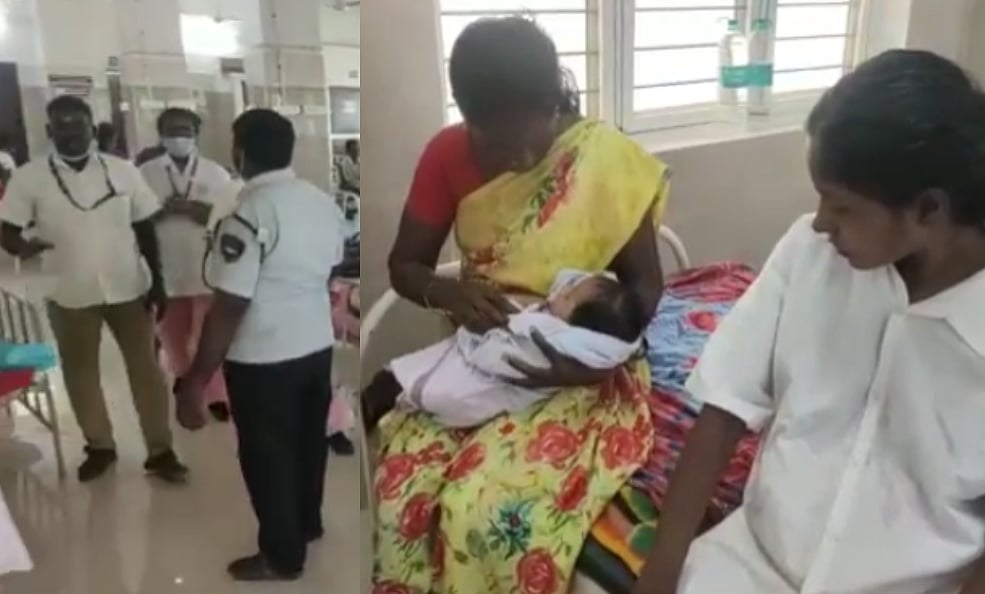 மூன்றே நாளான பச்சிளம் ஆண் குழந்தையை கடத்திய தம்பதி: பதறிய தாய்; மடக்கிப்பிடித்த பொதுமக்கள்!