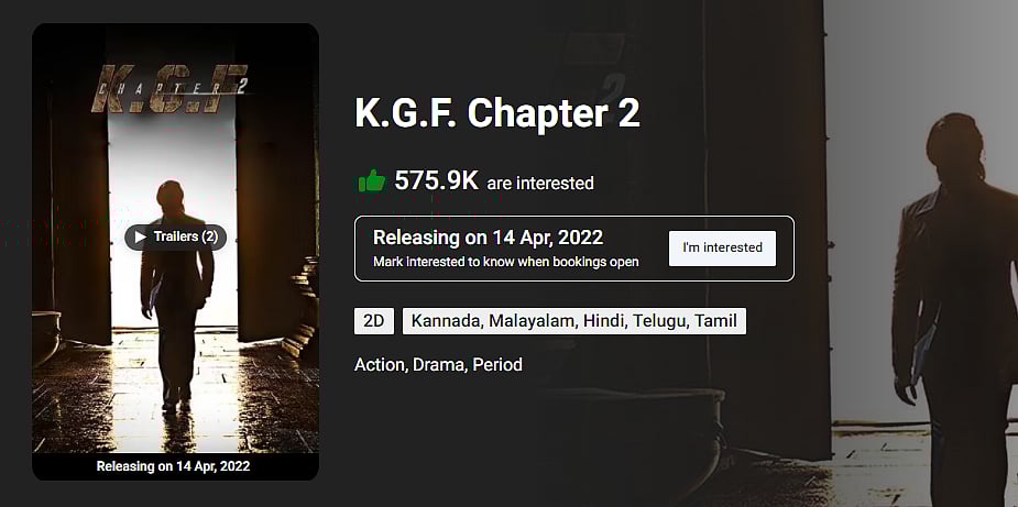 விஜய்யின் ‘பீஸ்ட்’ படத்தை அசால்ட்டாக மிஞ்சும் ‘KGF 2’ - என்ன நடக்கிறது? #CinemaUpdates